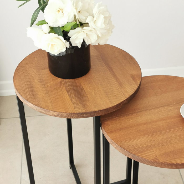 Hanah Home Neta Set - Oak Hanah Home Neta Set - Oak